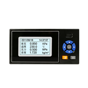 F3000X Flow Totalizer LCD Display <b>Temperature</b> Pressure Compensated 160x80mm Horizontal Counter - Product Image 1