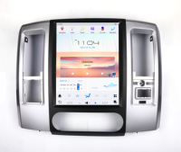 Pantalla Tesla Android 13 8+128G para Dodge RAM 2008-2011, Reproductor Multimedia para Auto de Dos Asientos, GPS, Navegador, Estéreo, Carplay