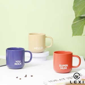 Taza de Cerámica de 350 ml con Logotipo Serigrafiado, Acabado Mate, Frase Inspiradora SUPER MUM, Regalo Promocional para el Día de la Madre, Oficina en Casa, Taza para Café - Product Image 3