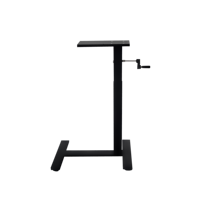 Bureau assis-debout personnalisé, réglable en hauteur, extensible, à pied unique, moderne, pour la maison, l'école, le bureau, pneumatique, en acier inoxydable