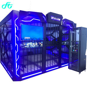 Equipo de juego de batalla multijugador de realidad virtual 9D VR Máquina de juego de disparos Simulador VR - Product Image 1