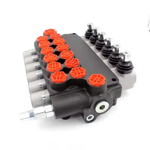 วาล์วควบคุมทิศทางไฮดรอลิกแบบแมนนวล 6 ช่อง OEM P80-G12-G34-0T |   ผู้ผลิตและจำหน่ายวาล์วไฮดรอลิกจากจีน - Product Image 1