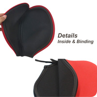 Housse de protection personnalisée en néoprène pour raquette de pickleball pour enfants, durable et portable, pour l'entraînement en plein air et les voyages