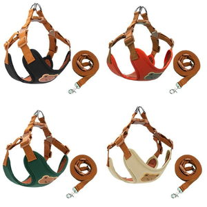 Arnés para Perros con Diseño de Cara de Oso, Acolchado, Malla Transpirable, para Perros Pequeños y Medianos, Teddy, Poodle - Product Image 1