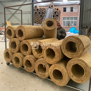 Alta qualità Design moderno ad alto contenuto di basalto CE la migliore vendita di lana minerale di roccia tubo per <span class=keywords><strong>tubazioni</strong></span> di <span class=keywords><strong>isolamento</strong></span> termico - Product Image 2