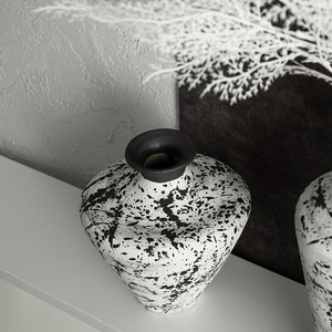 Arrangements floraux en céramique faits à la main de style rétro, vases décoratifs modernes pour comptoirs, pour la maison, les hôtels, ornements de style discret - Product Image 4