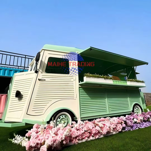 Special Transportation Mobile Stalls Ice Cream Display Mobile Food Cart - Product Image 6
