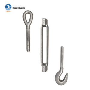 US-Typ Geschmiedeter Spannschrauben-Haken & -Öse HG-225 Hochfester Kohlenstoffstahl ASTM AISI 1045 HDG FF-T-791b ASTM F-1145 ASME B30.26 - Product Image 4