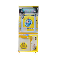 Nouvelle grande machine commerciale de distribution de figurines avec jeu vidéo personnalisé, fonction de balayage de code, fonctionnement à pièces et jeu de boîte mystère