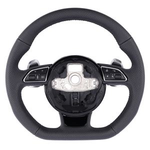 Nouveau Volant en Cuir Perforé Complet <span class=keywords><strong>S</strong></span> <span class=keywords><strong>Line</strong></span> pour <span class=keywords><strong>Audi</strong></span> A4 A5 A7 B8 A6 C7 2015 - Product Image 1