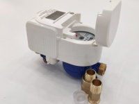 Compteur d'eau ultrasonique de type sandwich, en plastique, avec protection IP68, transmission vidéo à distance, OEM