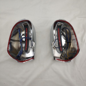 Bonne qualité, accessoires extérieurs de voiture, couvercle de rétroviseur chromé avec lumière led, année 1996 - Product Image 5