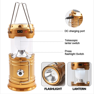 Linterna Portátil LED <span class=keywords><strong>Solar</strong></span>, Reflector Exterior para <span class=keywords><strong>Camping</strong></span> - Product Image 2