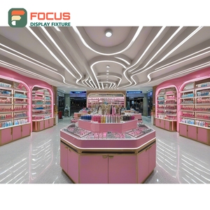 Factory Direct Retail Project Recycled Material Kiosk Display Project Contractor Cosmetic Shop Design - Product Image 6
