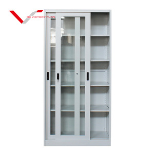 Muebles de Laboratorio de Diseño Moderno, Gabinete con Marco de Vidrio, Gabinete de Acero, Gabinete de Almacenamiento Metálico - Product Image 6