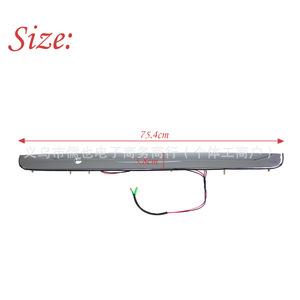 Ensemble d'éclairage de plaque d'immatriculation arrière RLB 76811-26160 76811-26130 pour Toyota Hiace FAW JP 2005 - Product Image 4