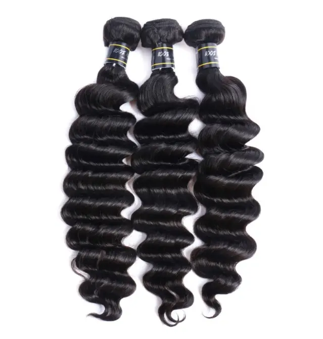 प्राकृतिक Unprocessed रेमी कच्चे भारतीय कुंवारी मानव बाल सीधे लहराती घुंघराले भारत में प्राकृतिक भारतीय रेमी कुंवारी मानव बाल कपड़ा
