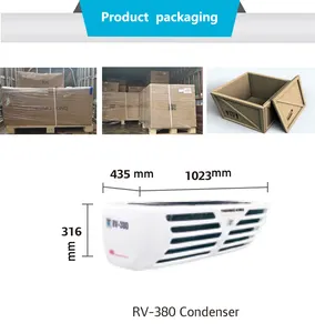 2024 New Full Customization Automotive Electric Reefer Freezer Cooling Refrigeration Unit For Cargo Van And Truck For Sale