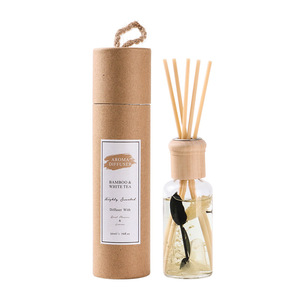 Vente en gros d'arômes en verre de luxe de 50ml pour diffuseur de roseaux <span class=keywords><strong>bouteille</strong></span> avec fleurs diffuseur de fleurs d'herbier de haute qualité à bas quantité minimale de commande - Product Image 4