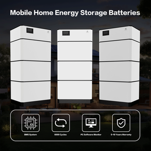 10kWh 51.2V Lithium Ion All in One Hybrid Solar <b>Battery</b> MPPT on Off Grid Wall <b>Mounted</b> Home 12000 Cycles OEM - Product Image 3