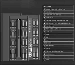 Mini 66 in 1 Cordless <strong>USB</strong> <strong>Multi</strong> Functional Drill Household Electric Power Screwdriver Set DIY Repair <strong>Tools</strong> - Product Image 6