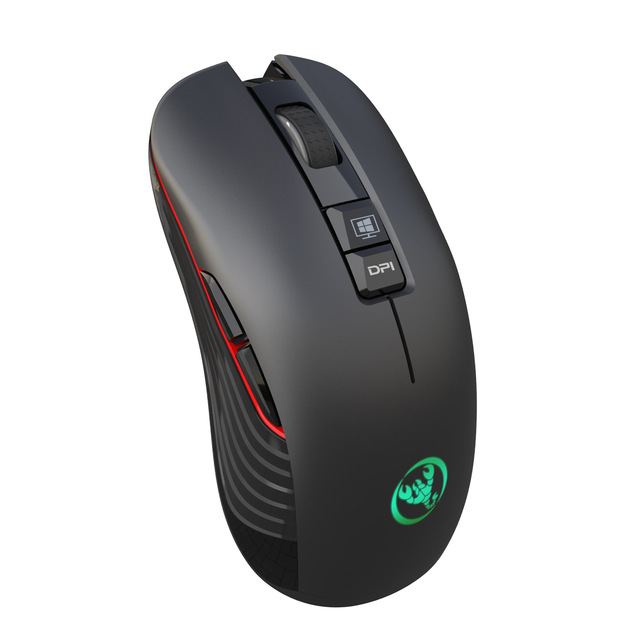Hot Sale HXSJ T30 Gaming Optical Mouse 7 Colors of the Breathing Light 7 Button USB Rechargeable 7D Wireless Mouse Factory Price