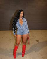 Streetwear printemps Sexy mode à manches longues décontracté une pièce Cargo dame Shorts lavé Denim Jean barboteuse femmes combinaison courte