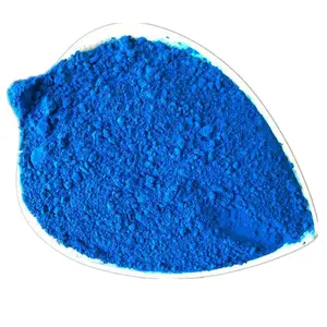 Fabricantes fornecimento ferro óxido céu azul pigmento arte azul com arte parede exterior design pigmento