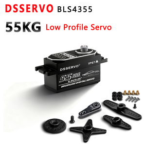 Servo Dsservo BLS4355 à profil bas, 55 kg, couple élevé, étanche, <span class=keywords><strong>moteur</strong></span> servo sans balais pour voiture RC <span class=keywords><strong>1</strong></span>/<span class=keywords><strong>8</strong></span> <span class=keywords><strong>1</strong></span>/10 - Product Image 2