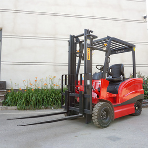 Chariot élévateur électrique 2 tonnes avec <span class=keywords><strong>panneau</strong></span> latéral résistant à la pression, chariot élévateur pour la circulation quotidienne des matériaux en entreprise - Product Image 1
