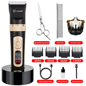 Vật nuôi chải chuốt Phụ kiện chó tóc Clipper 3mm 6mm 9mm 12mm Bốn đầu đẩy con chó làm sạch công cụ sản xuất làm bằng nhựa bền - Product Image 5