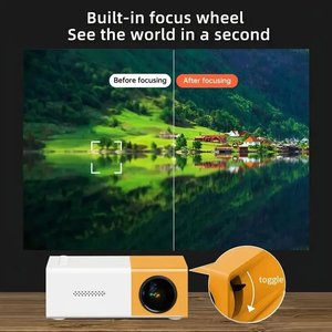 Mini proyector YG300 240P, proyector portátil de cine en casa para niños y uso familiar - Product Image 2