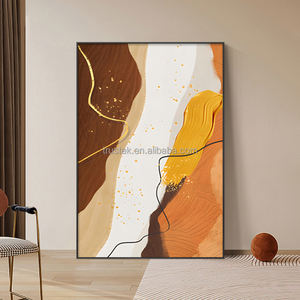 Extensión de Visión, Pintura Decorativa Moderna y Minimalista para Sala de Estar, Mural de Lujo Ligero, Arte de Pared en Acuarela, Papel Fotográfico LED - Product Image 6