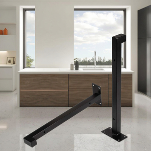 High Quality High-Accuracy <b>Shelf</b> Bracket for Kitchen Islands & Carts Machined From Durable Hardware Product Manufacturing - Product Image 3