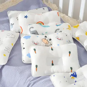 高品質の環境保護オーガニックコットン新生児用寝枕