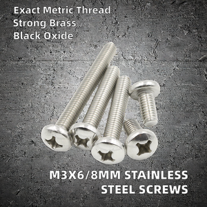 Tornillos de Cabeza Redonda con Recubrimiento de Zinc, Rosca Métrica Estándar de 16 mm, Elementos de Fijación de Repuesto para el Ensamblaje de Equipos - Product Image 2
