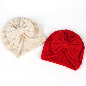 <strong>Baby</strong> Knitted <strong>Headband</strong> and Bows <strong>Baby</strong> Turban <strong>Headbands</strong> - Product Image 3
