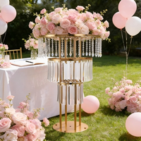 Fournitures de décoration de mariage : Panneau d'inscription en acrylique pour scène de mariage, support floral décoratif du sol au plafond
