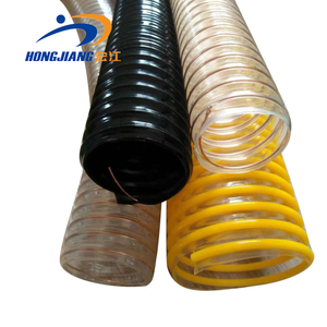 Bán Buôn Chống Tĩnh Sóng Ống Polyester <span class=keywords><strong>Polyurethane</strong></span> Ống Ống Cứng Nhắc PVC Xoắn Ốc Ống Ống - Product Image 5