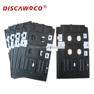 Epson için PVC kart tepsisi T50 T60 A50 P50 R330 L850 L805 L800 L801 plastik kimlik tutucu