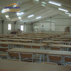 Tente <span class=keywords><strong>d</strong></span>'école extérieure en alliage <span class=keywords><strong>d</strong></span>'aluminium PVC, abri de salle à manger coupe-vent spacieux et personnalisé, auvent de stockage industriel pour <span class=keywords><strong>atelier</strong></span> de marché aux puces - Product Image 2