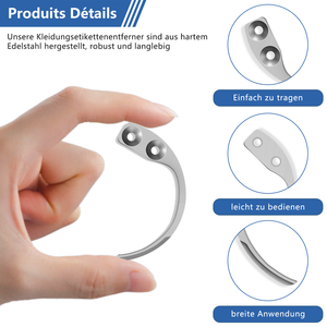 5 шт., ручная съемка для удаления жестких бирок EAS Am для предотвращения потери в магазине одежды - Product Image 4