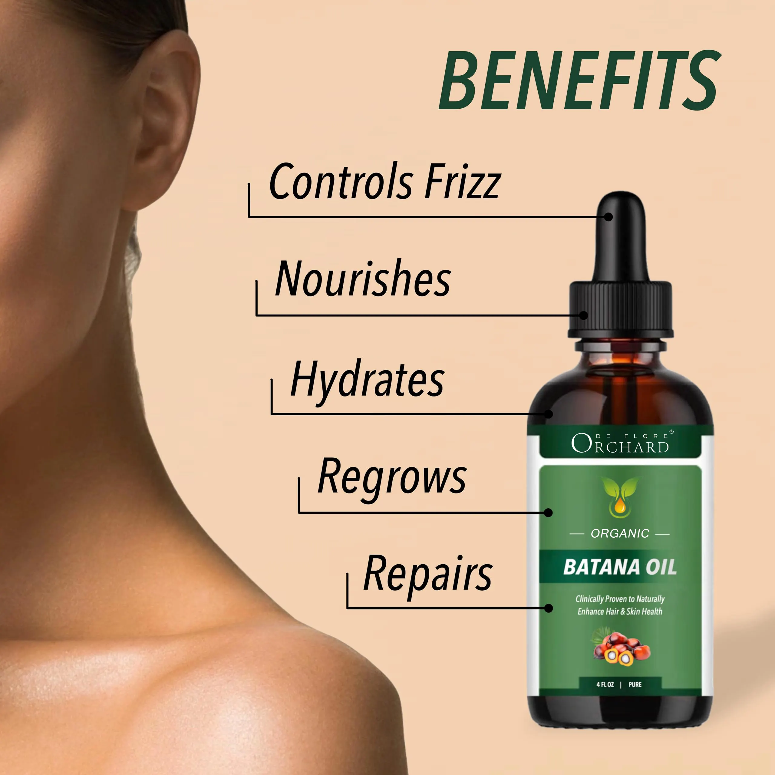 Wholesale Hair Treatment Nourishing   Moisturizing Pure Organic Batana Oil For Hair Growth