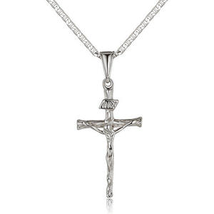 Fashion Hug Cross Halskette für Frauen & Männer Christian Prayer Halskette 3MM Kette Halskette mit Kreuz Anhänger - Product Image 6