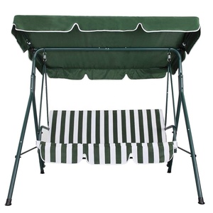 <strong>Garden</strong> 3 Seat Hammock Cushioned <strong>Swing</strong> Chair Outdoor <strong>Bench</strong> Seat with Canopy Patio <strong>Swings</strong> - Product Image 2