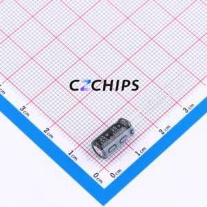 Condensateur électrolytique en aluminium à montage traversant ECR1VLY101MLL063011, montage traversant, D6.3xL11.5mm 100uF 20% 35V 2.5mm - Product Image 1