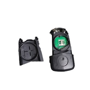Télécommande électronique de voiture, 4 boutons, coque en plastique nylon noir avec clé de circuit imprimé pour Opel VECTRA C - Product Image 1