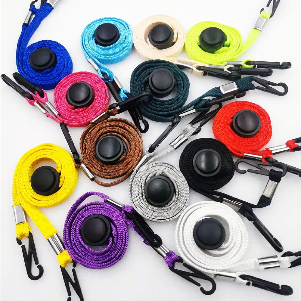 Лидер продаж Amazon, Детская Женская мода, регулируемый шнурок для лица, ремешок на шею из полиэстера, дешевое ожерелье с индивидуальным принтом