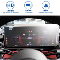 Film pelindung tempered, navigasi mobil kustom/instrumen kaca tempered kontrol tampilan layar