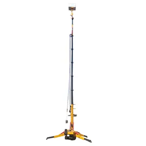 Sơn Đông Trung Quốc nhà máy Spider Crane khác máy móc xây dựng điều khiển từ xa Telescopic Boom mái Spyder Spider Crane